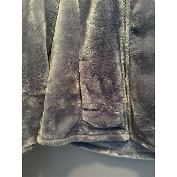 32 Degrees Women's Gray Plush Faux Fur Jacket Size M - Picture 4 of 10